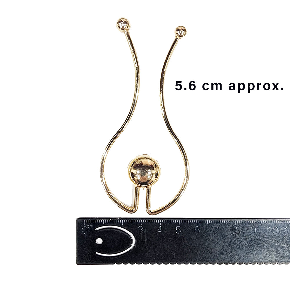 Golden color Charming Connecter Hook Adjusters Buckles