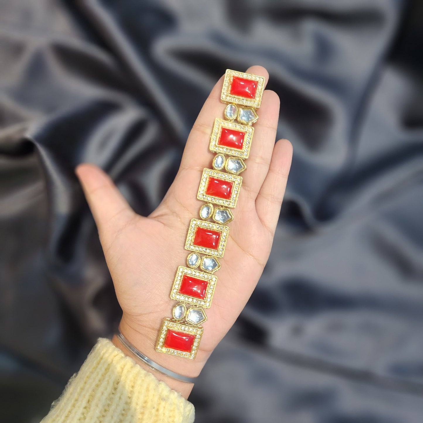 Square Shaped Fancy Kurta Patti Button