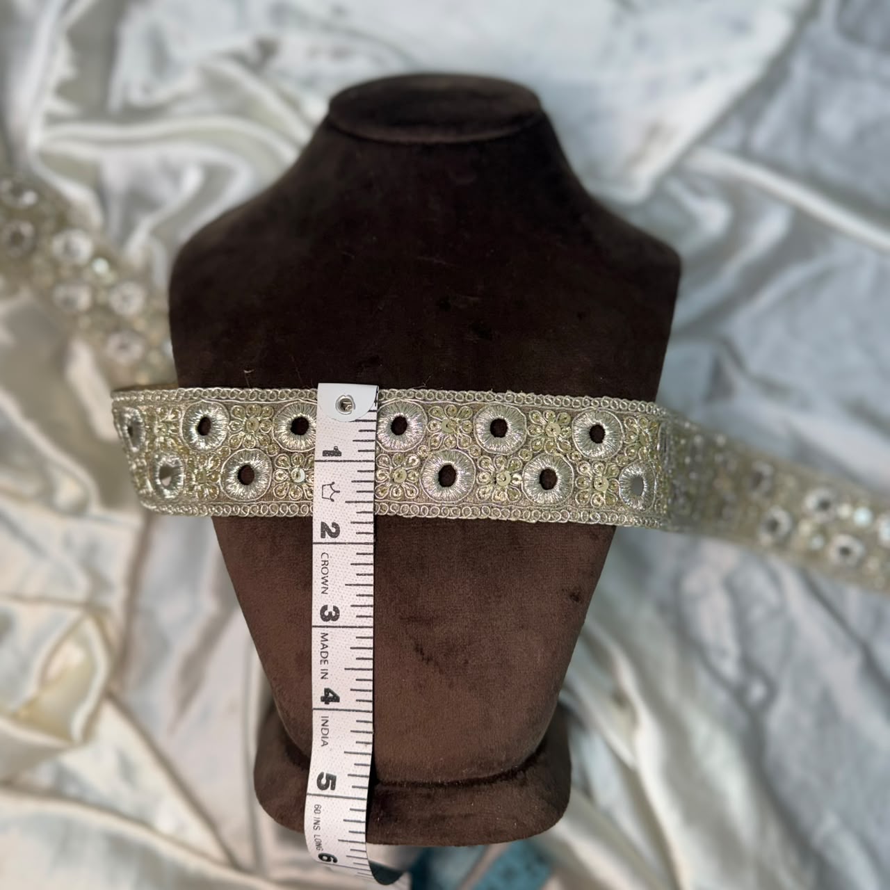 Premium Designer Machine Embroidered Lace Border