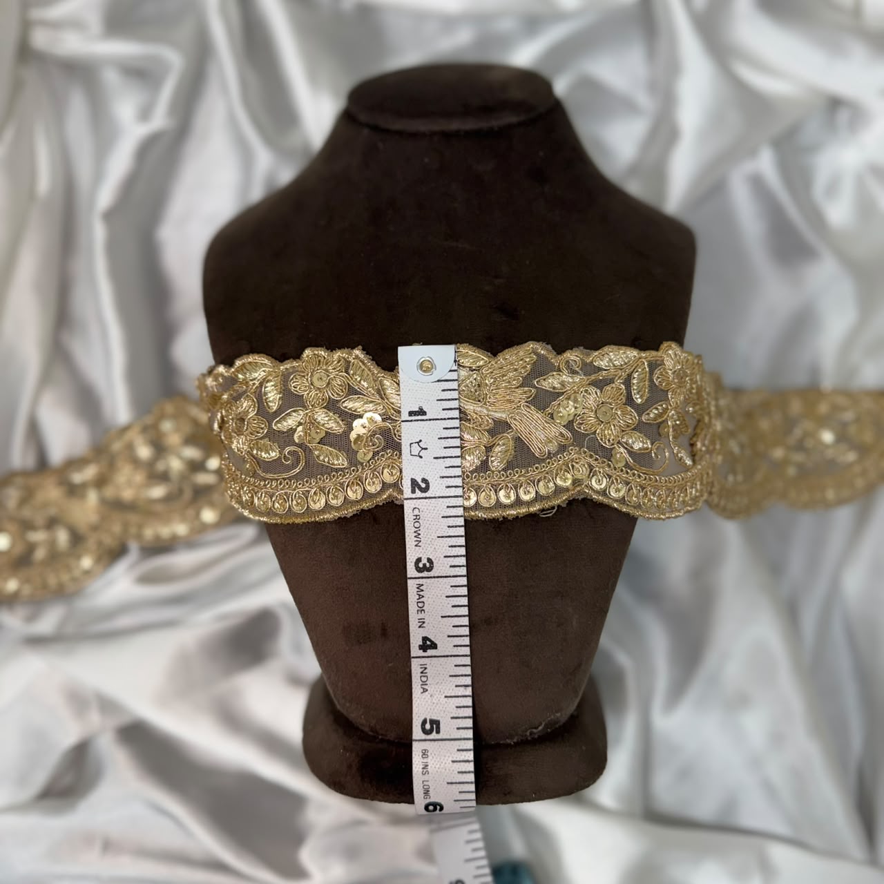 Premium Floral Embroidered Machine work Lace