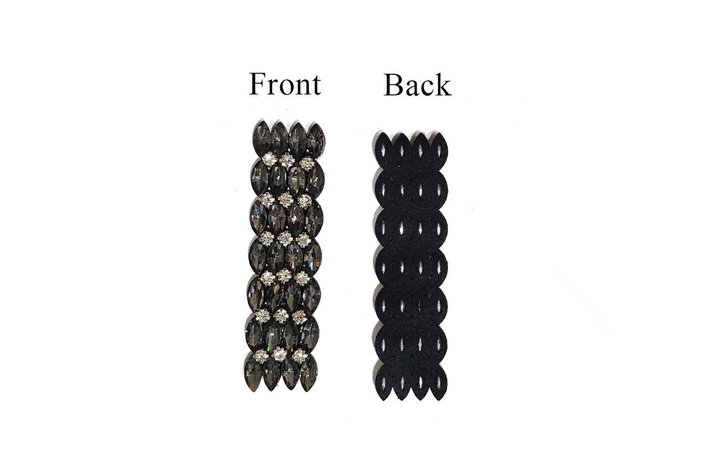 Rhinestone Work Fancy Stick on Patch Appliques