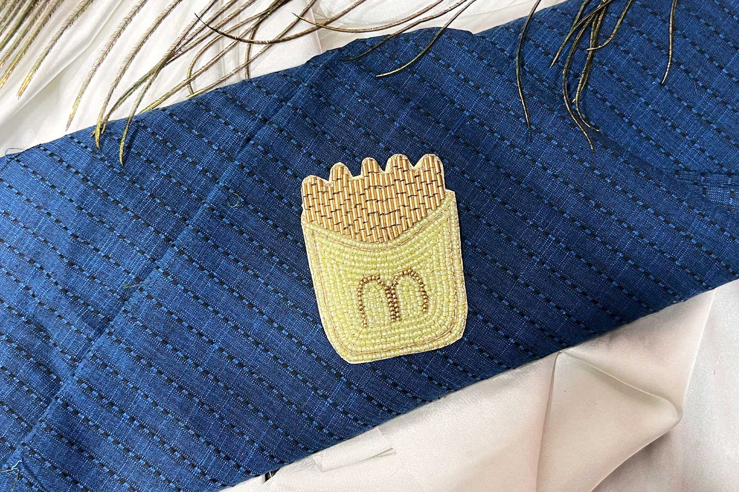 Mcdonalds Patch Beads Work Kiddish Patch
