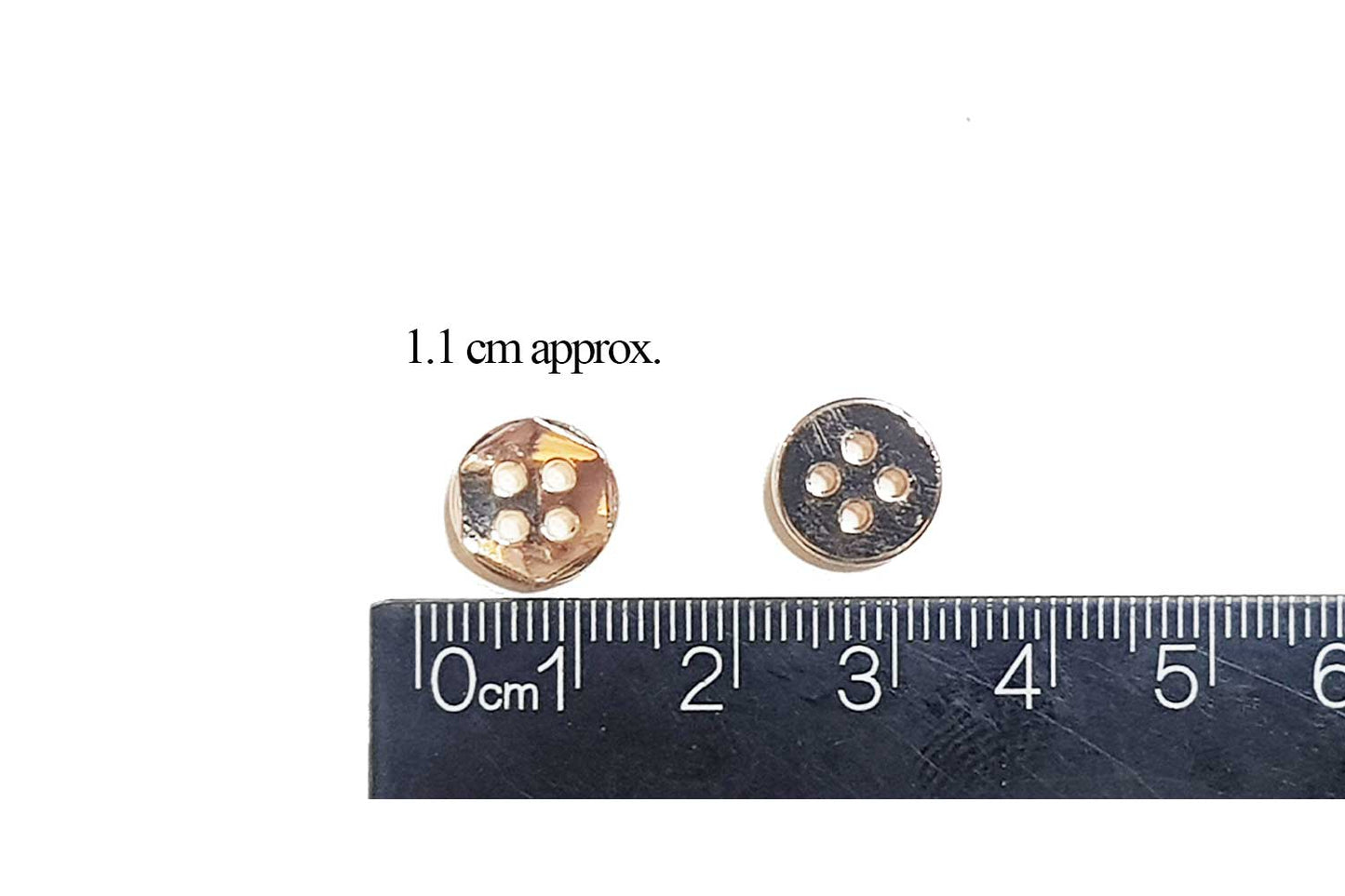 Designer Round Shape 4 Hole Shirt Buttons