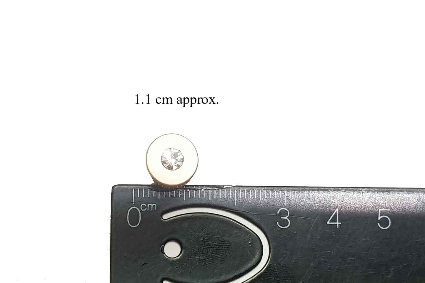 Fancy Stonework Loophole Shirt Buttons (10 pieces)