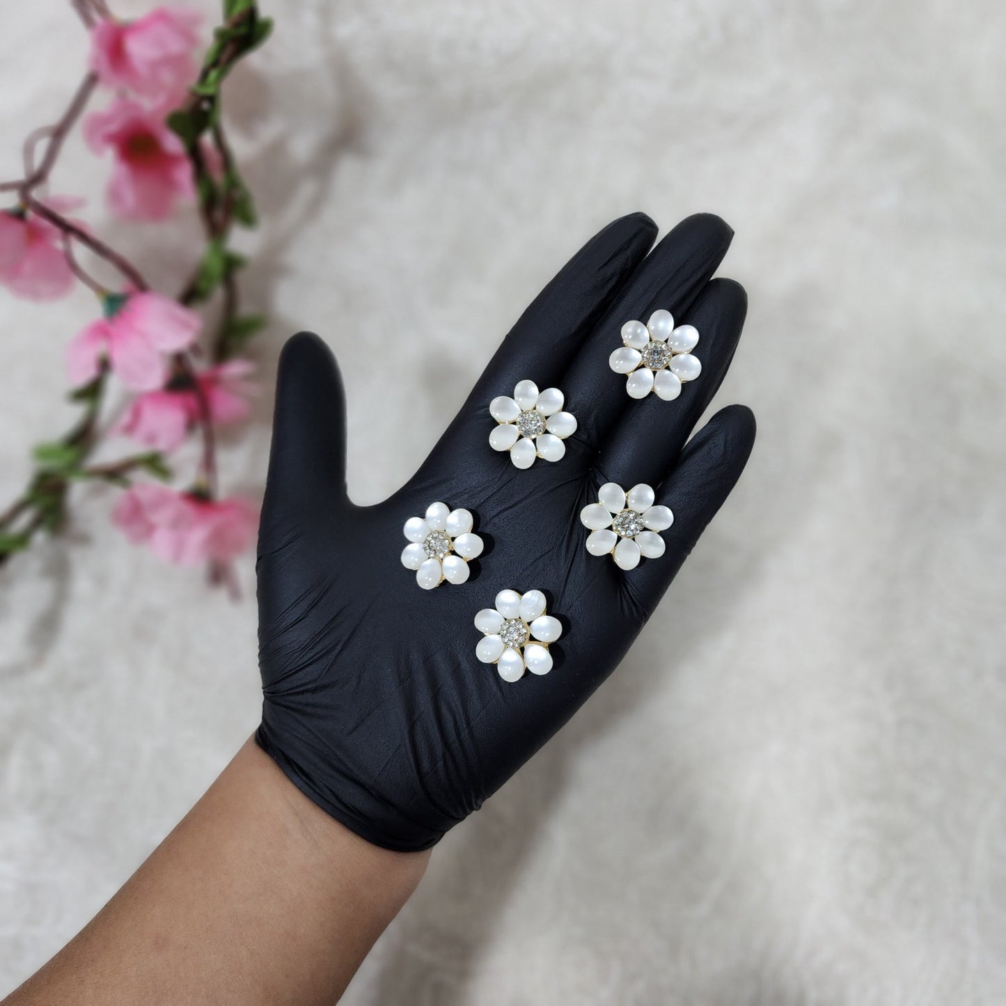 Designer Flower Shape Fancy Buttons