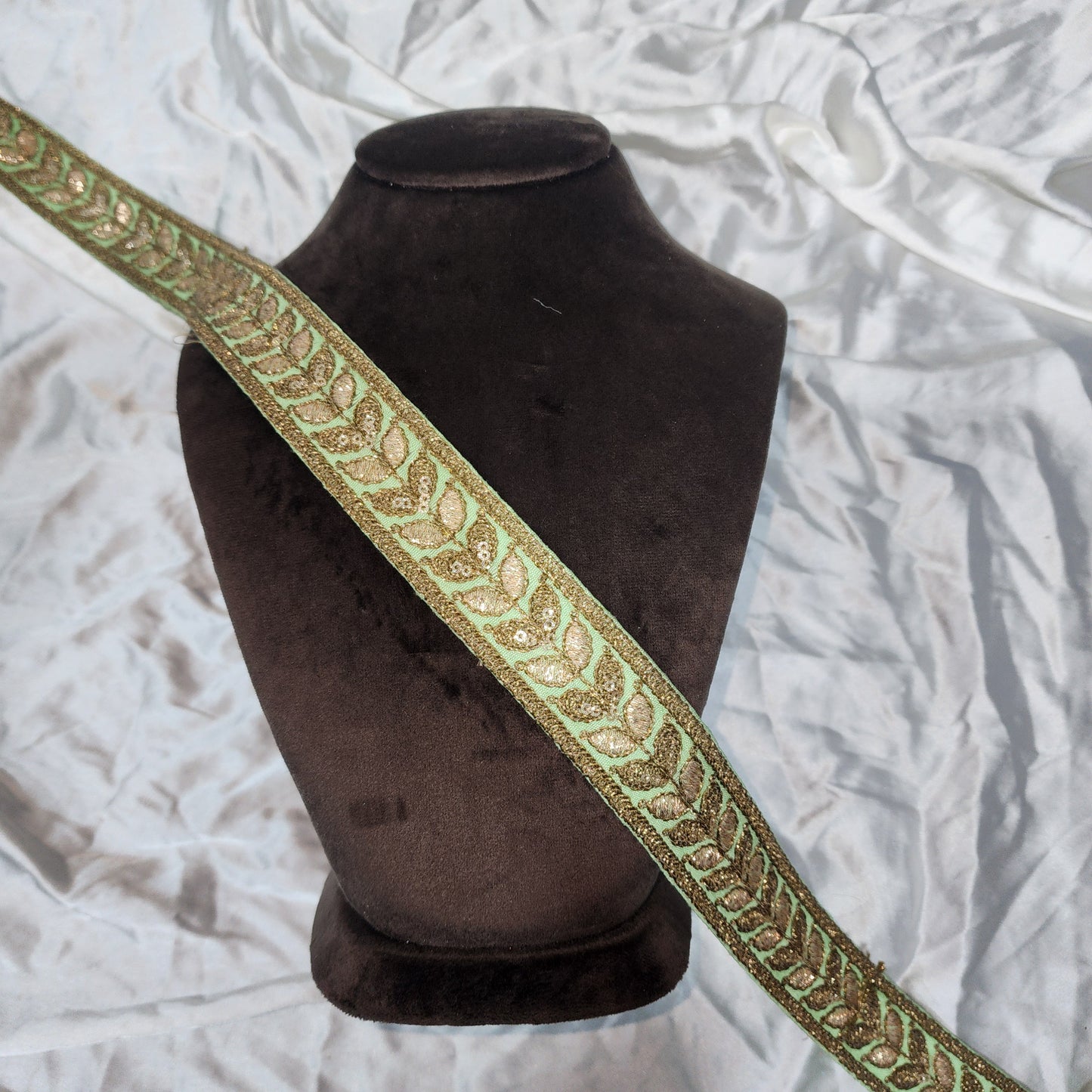 Antique Sequins and Zari Work Lace Border
