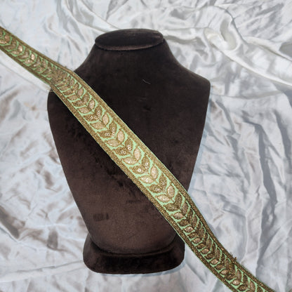 Antique Sequins and Zari Work Lace Border