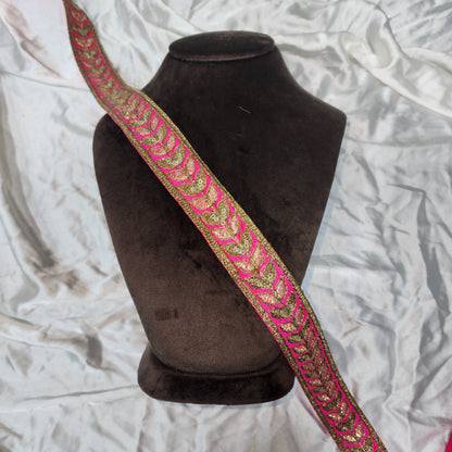 Antique Sequins and Zari Work Lace Border