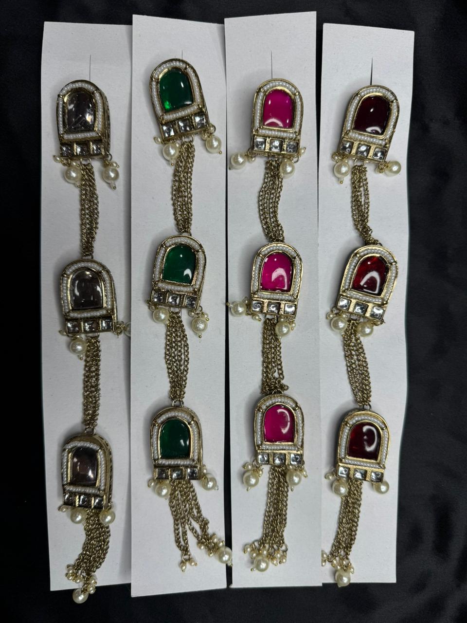 Fancy Kurta Patti with Pearl Chain