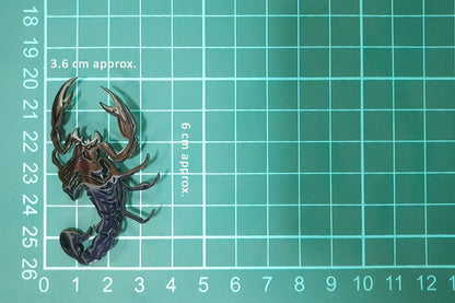 Black Scorpio Designer Brooch/Lapel Pin 1 Piece