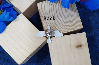White Bird Designer Brooch/Lapel Pin 1 piece