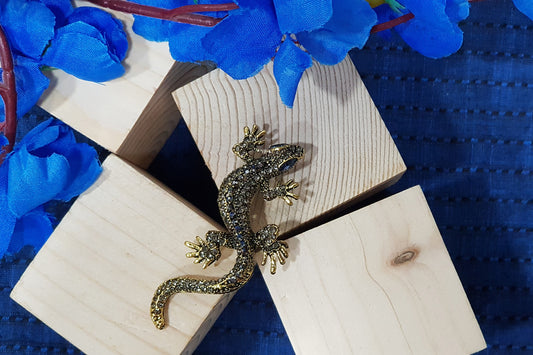Antique Lizard Designer Brooch/Lapel Pin Package of 1 piece