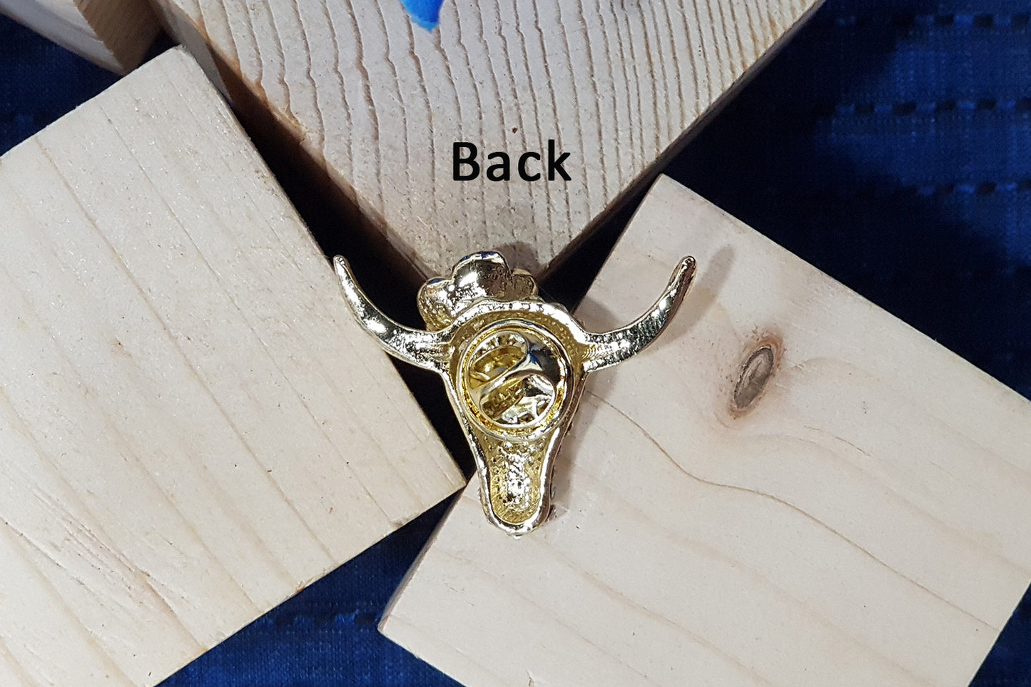 Bull Head Stonework Designer Brooch/Lapel Pin Package of 1 piece