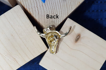 Bull Head Stonework Designer Brooch/Lapel Pin Package of 1 piece