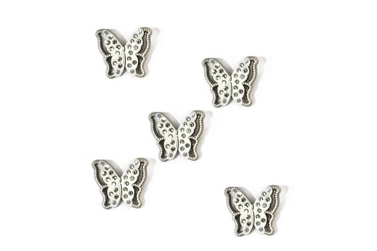 Butterfly Design Brooches - with back pin