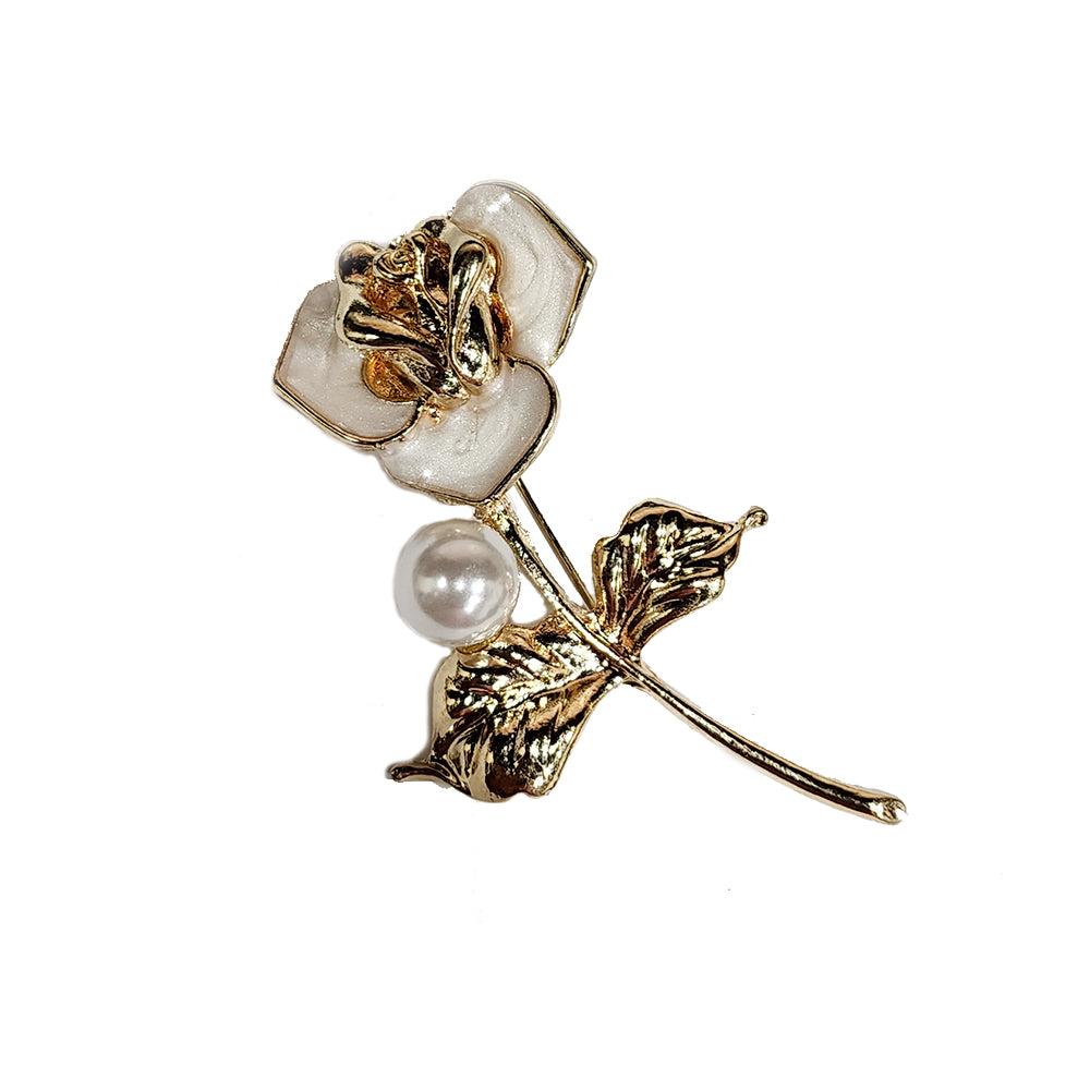 Flower Shape Designer Brooch Lapel Pin Package of 1 piece