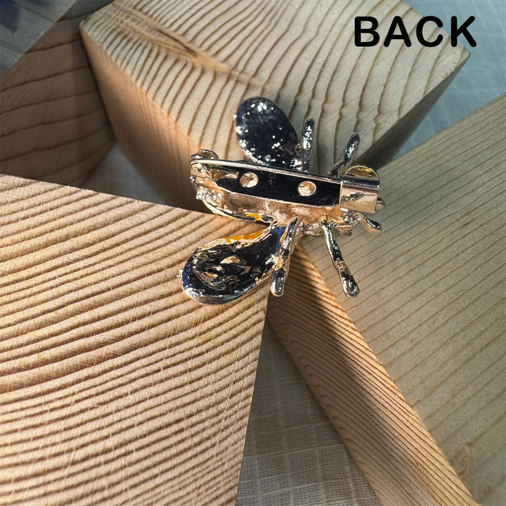Multicolor Bee Shaped Brooch