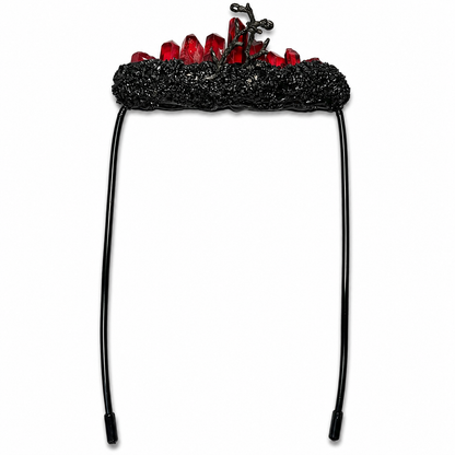 Dark Crystal Crown Pocket Brooch (1 piece)