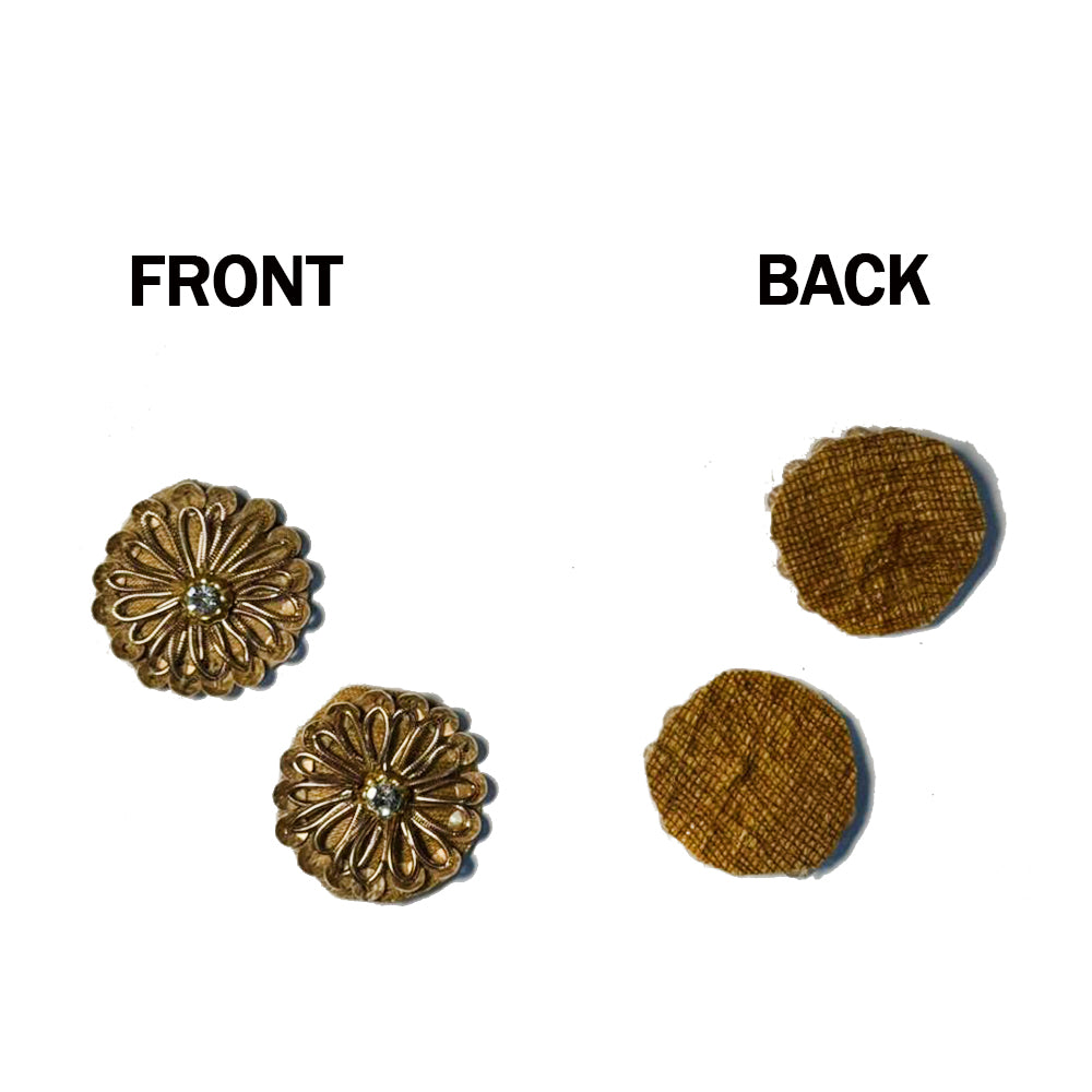 Antique color small Flower Patch 25 Pcs