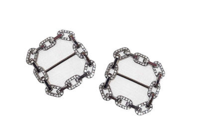 Designer Stonework Metal Buckles 1 pc