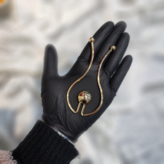 Golden color Charming Connecter Hook Adjusters Buckles