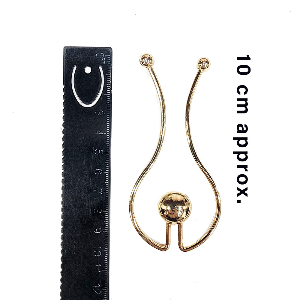 Golden color Charming Connecter Hook Adjusters Buckles