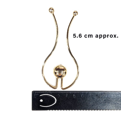 Golden color Charming Connecter Hook Adjusters Buckles