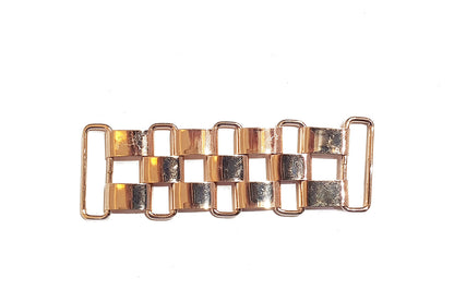 Mohan Shoppe Golden Metal Buckle for Cardigans Bellies Dresses Belts