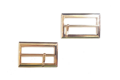 Fancy Buckles 4 Pieces Golden Color
