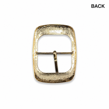 Mohan Shoppe Premium Square Gold Belt Buckle (1 piece)