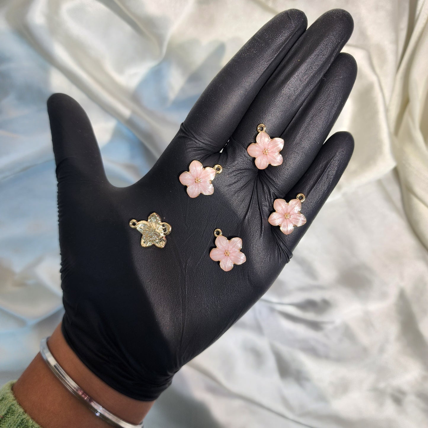 Flower Shaped Designer Charms
