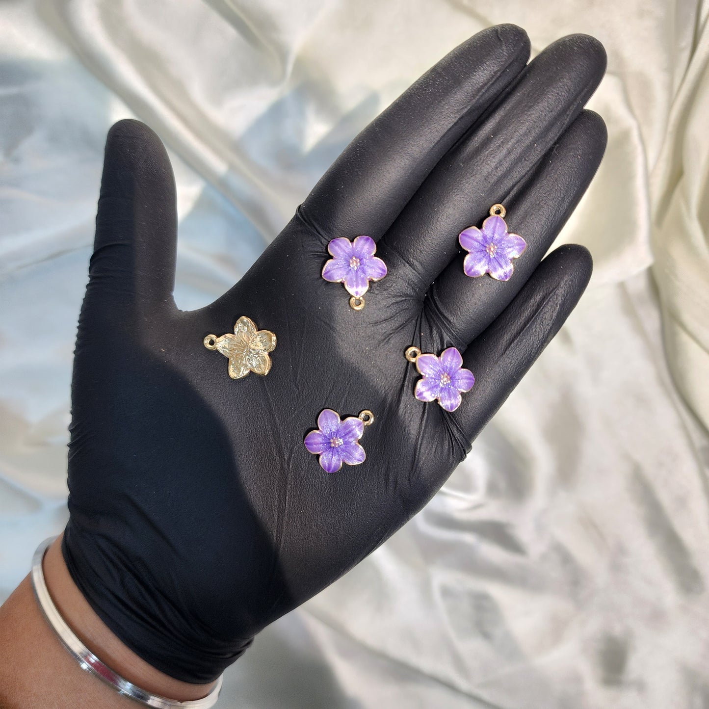 Flower Shaped Designer Charms