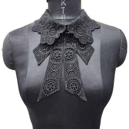 Fancy Cotton Collar with back button