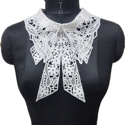 Fancy Cotton Collar with back button