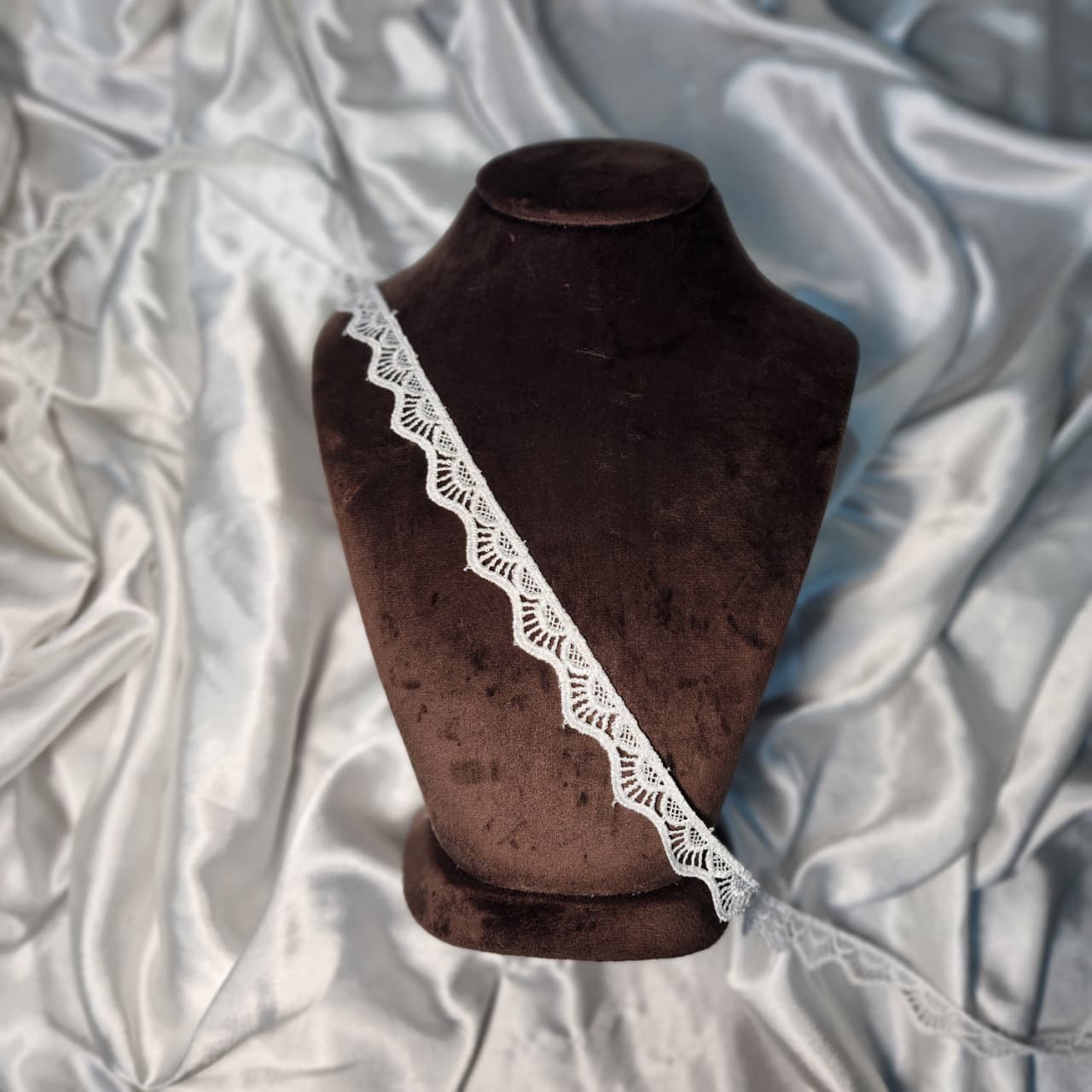 Soft White Decorative Lace Trim