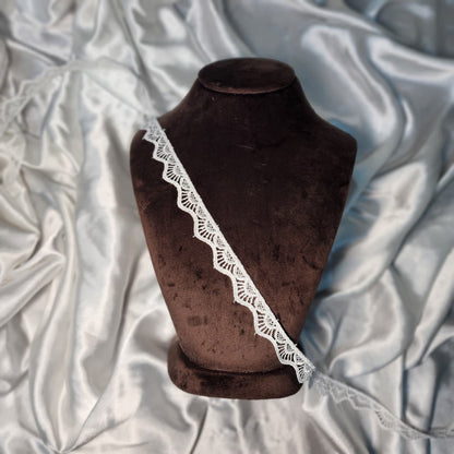 Soft White Decorative Lace Trim