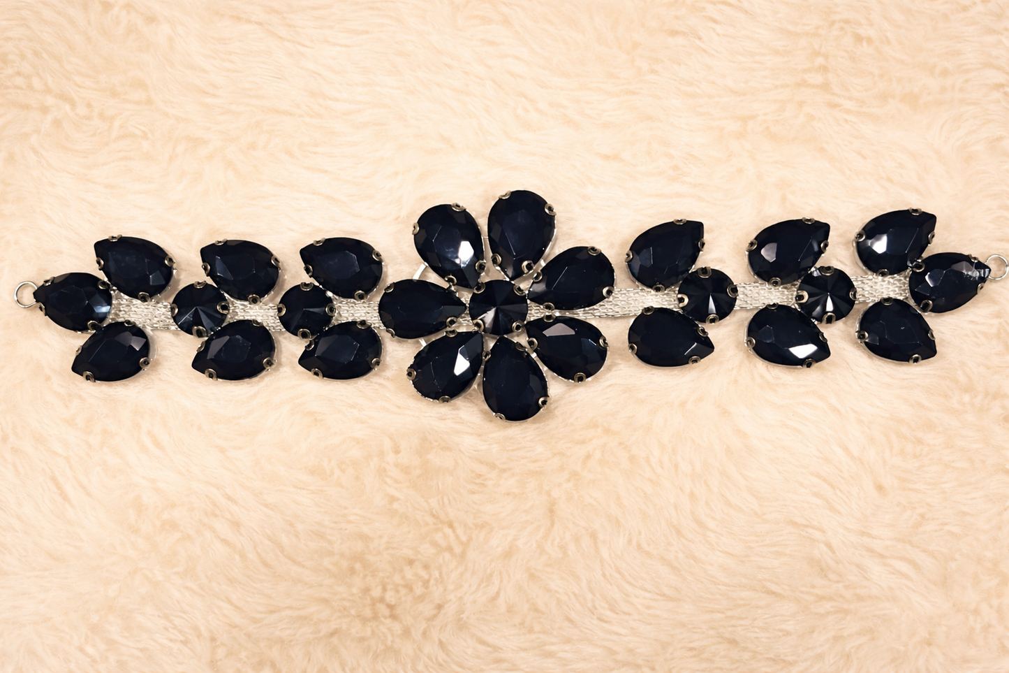 Flower Stonework Metal patches