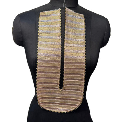 Gota Patti U Neck Shape with sleeves Work
