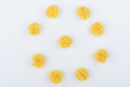 Decorative Net Mini Fabric Flowers