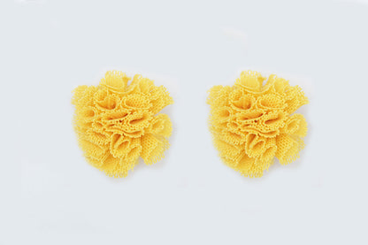 Decorative Net Mini Fabric Flowers