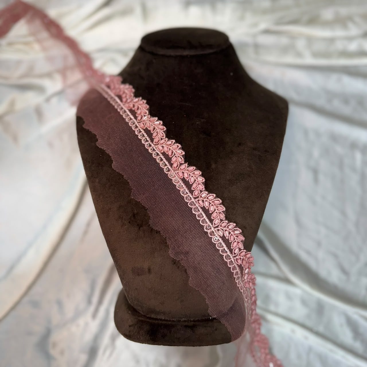 Classic Beads work Designer Lace Border
