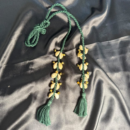 Designer Cowrie Shell Hangings for Ethnic Outfits