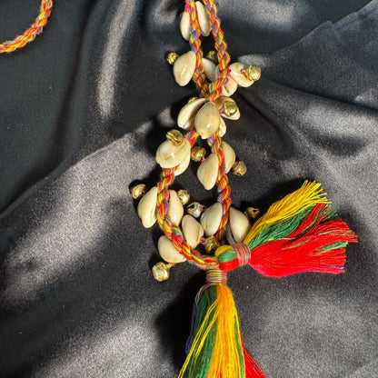 Designer Cowrie Shell Hangings for Ethnic Outfits