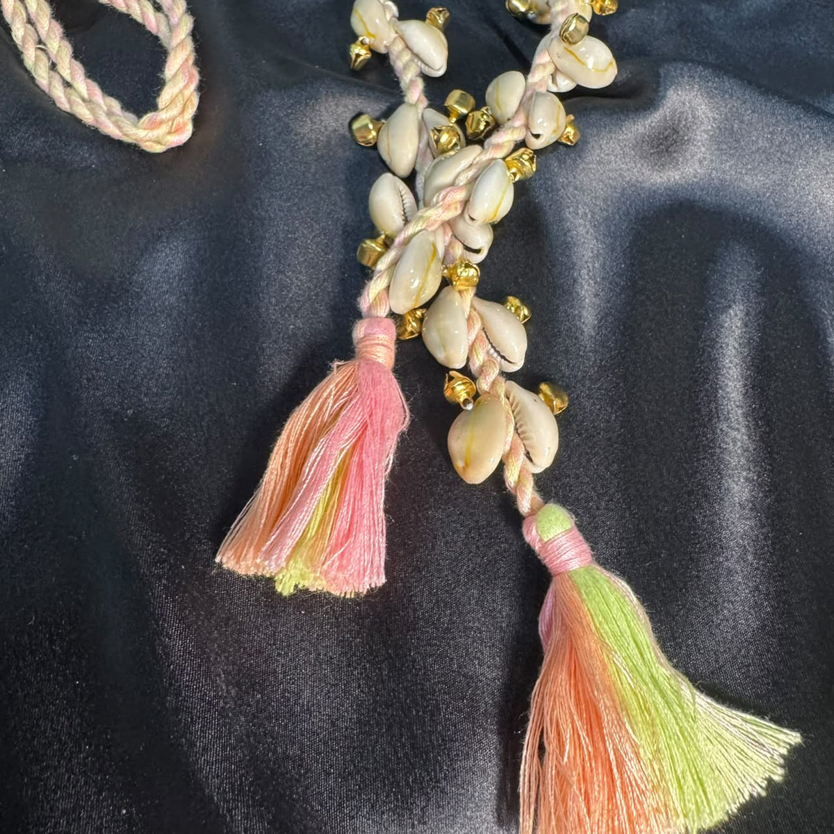 Designer Cowrie Shell Hangings for Ethnic Outfits
