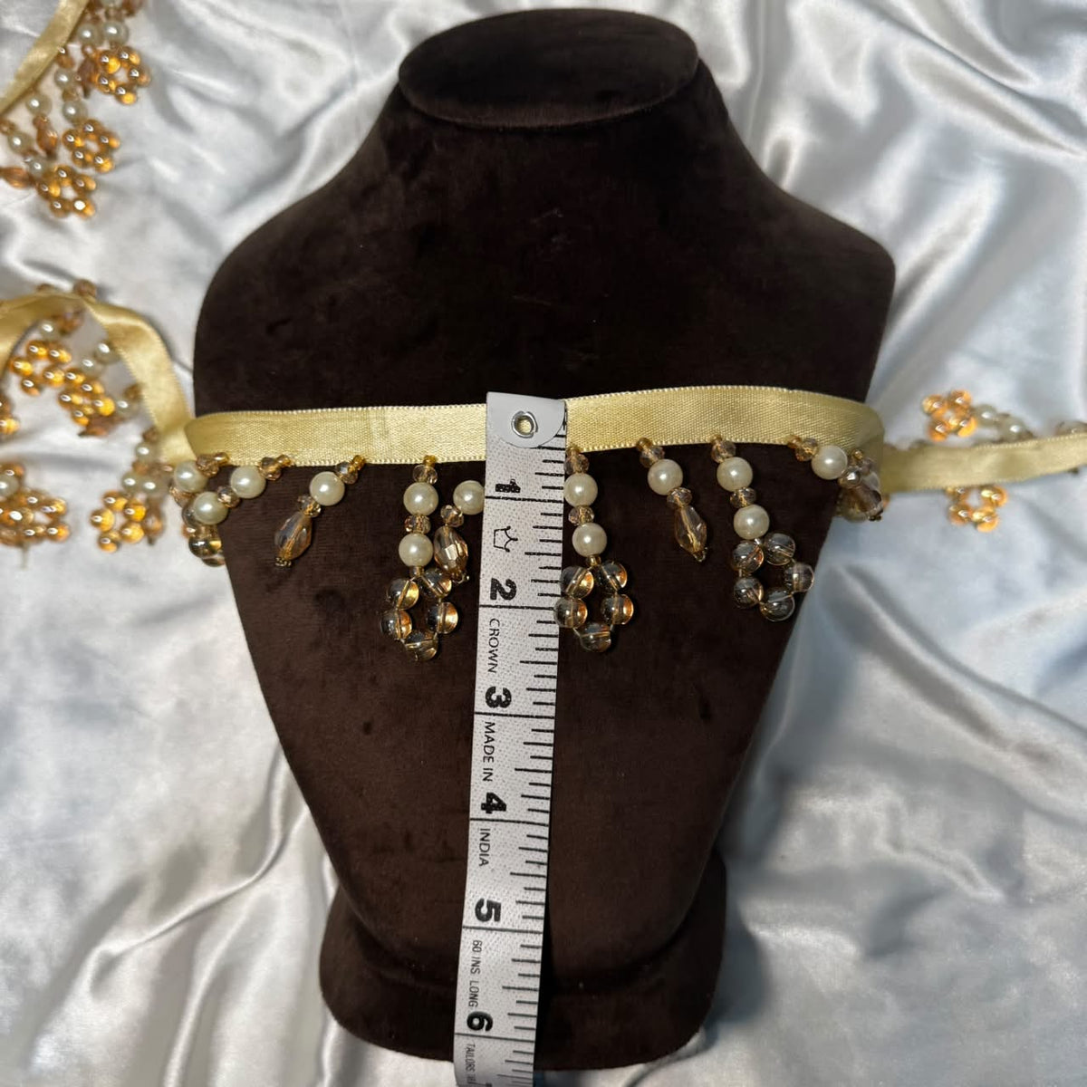 Ethnic Embellished Jhalar Lace for Ethic