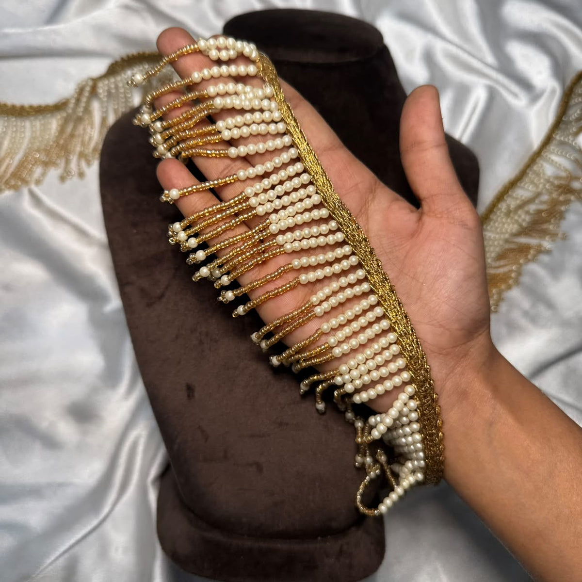 Decorative Pearl Latkan Jhalar for Dupatta