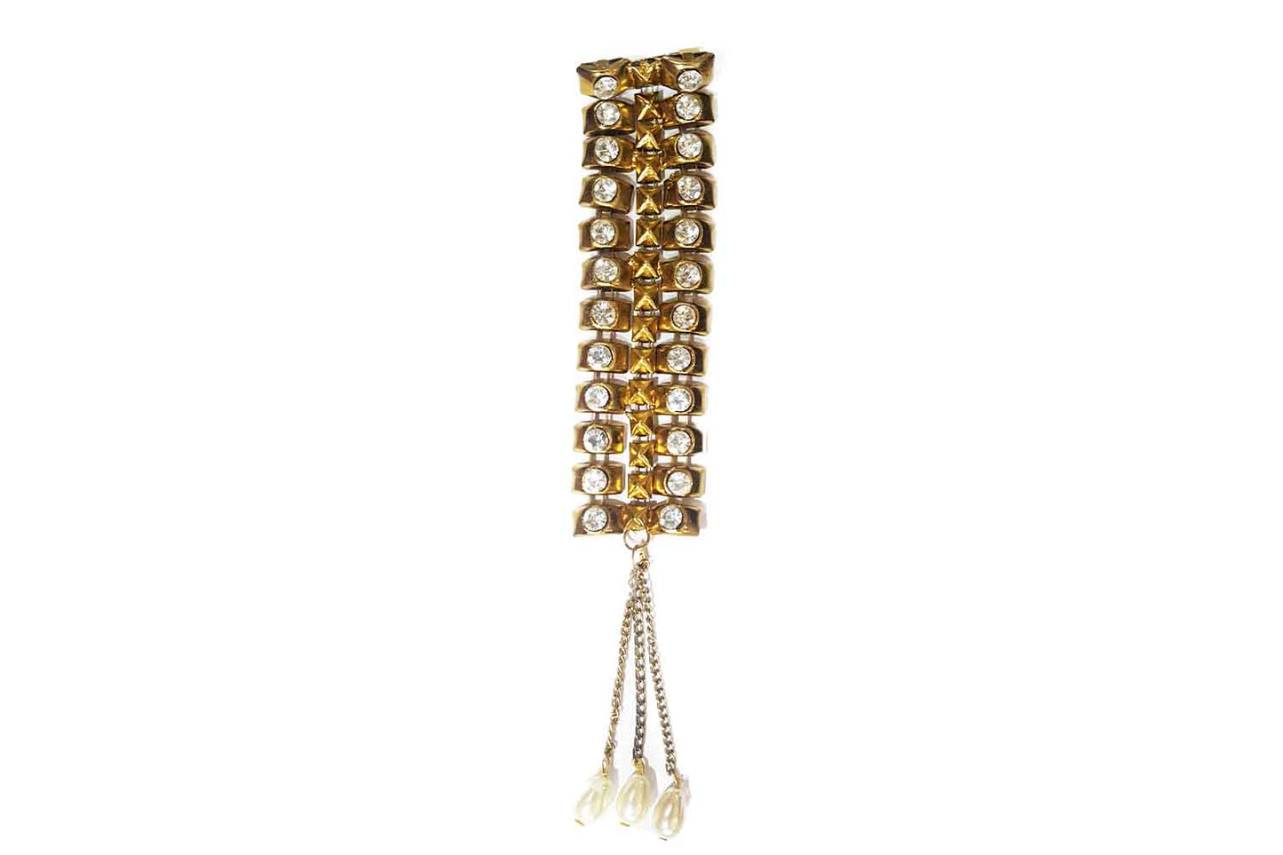 Golden color Stonework Kurta Patti Buttons