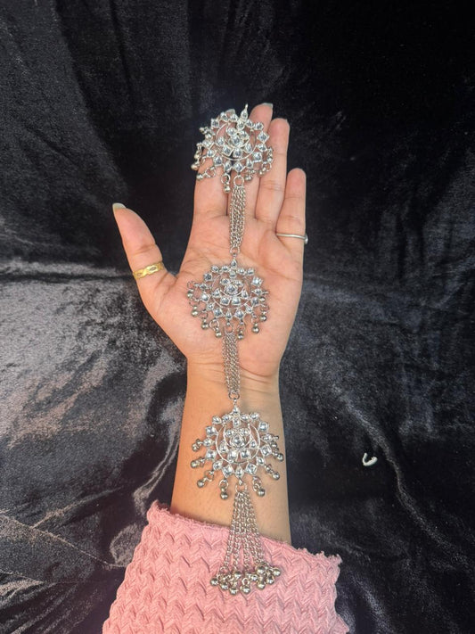 Designer Kundan Kurta Buttons with Dangles