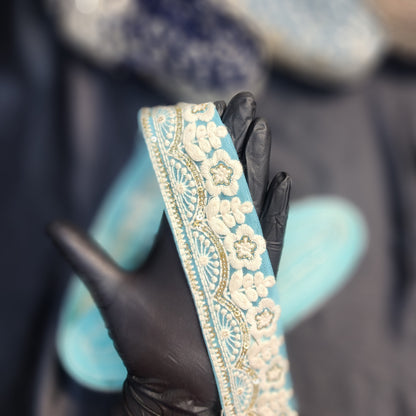 Pastel Color Lucknowi Laces