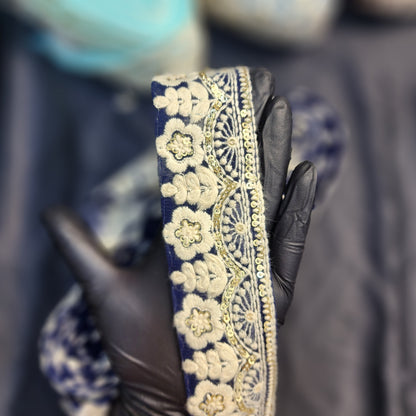 Pastel Color Lucknowi Laces